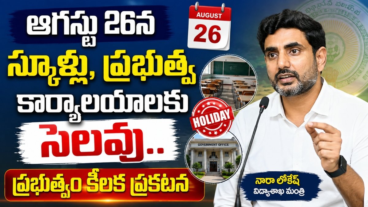 AP School Holidays 2026 – Andhra Pradesh school holiday update
