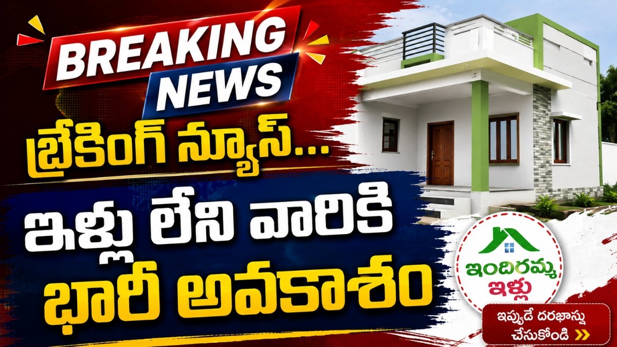 Indiramma Indlu Application Deadline Telangana 2026