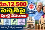 EPF Pension 2026పై ₹25,000 wage ceiling మరియు రూ.12,500 పెన్షన్ ప్రచారానికి వివరణ